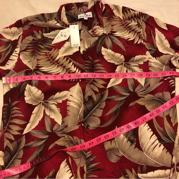 NWT Aloha Joe 100% rayon Hawaiian shirt size XL - Picture 6 of 7